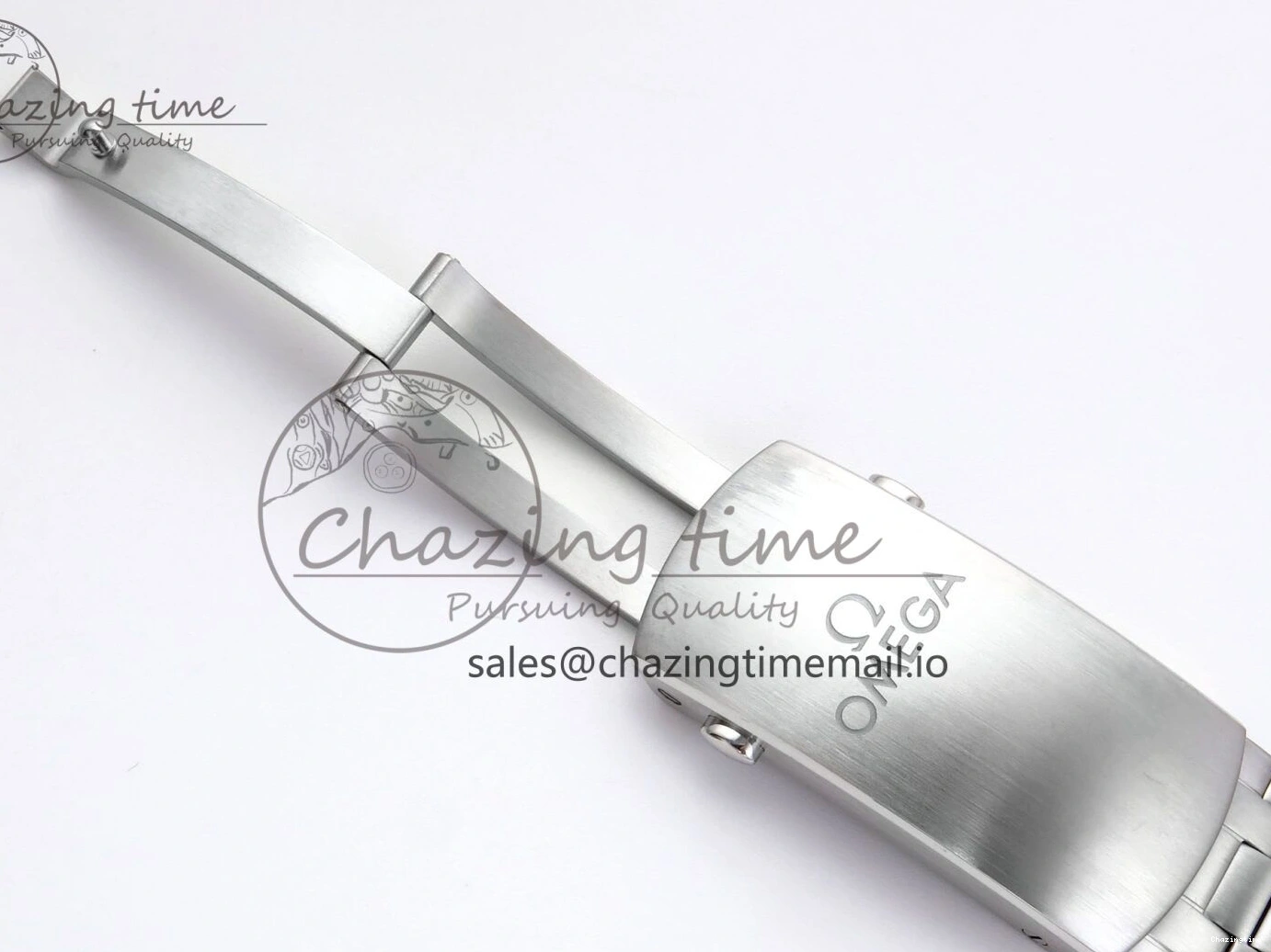 0306 Seamaster 300m Chrono SS YG OMF 1:1 Best Edition Blue Dial on SS YG Bracelet A Seasonal 7691